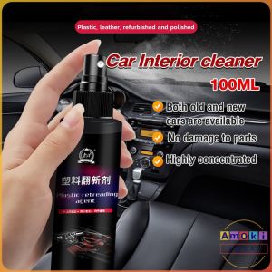 Amoki 100ml Car Interior Cleaner For Car Cleaning Upholstery Detailer Dashboard Leather