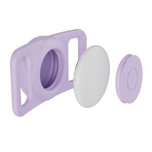 AirTag ที่วางปลอกคอสุนัขIPX8 ที่วาง AirTag กันน้ําสําหรับปลอกคอสุนัขสายรัดหัวเข็มขัดโลหะแบบถอดได้-Ultralight Hard TPU ปลอกคอสุนัข AirTag Holderเข้ากันได้ AirTag สีดํา 1 Pac