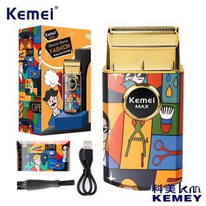 MAXGROOM 2 in 1 Electric Shaver For Men Foil Shaver Beard Shaver Rechargeable Electric Razor Beard Trimmer Facial Hair Remover Waterproof Cordless Razor M-F5580