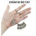Đo ni nhẫn bộ dụng cụ đo kích thước ngón tay nong nhẫn dung cu đo size nhẫn đo ni tay JSP.. 