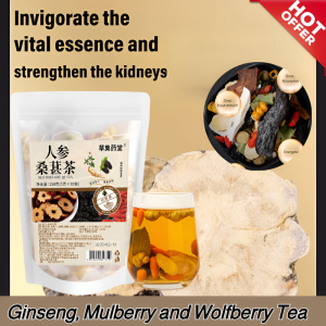 🔥Big Discount🔥Mulberry Ginseng Herbal Tea Bags Natural Relaxation Blend With Goji Berries Red Dates For Calming And Antioxidant Ginseng Mulberry Tea Bags With Goji Berry And Red Date Herbal Tea For Nourishment And Energy Boost