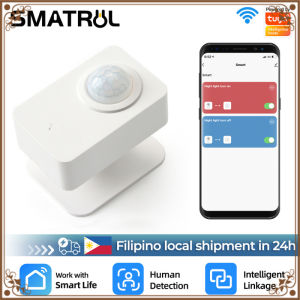 SMATRUL Smart Tuya Wifi Pir Motion Detector Human Detection Infrared Sensor Remote Control By Phone