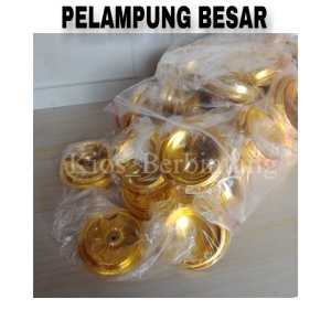 Pelampung Sumbu Minyak Aluminium Besar 2 Pcs