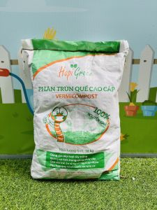 Phân trùn quế 10kg dạng bột mịn bón cây trồng hiệu quả nhanh Hapi green Phú Nông