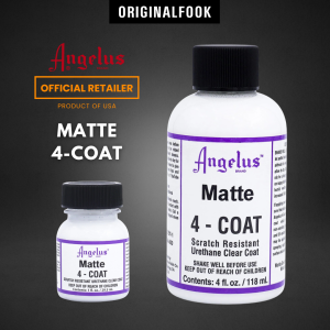 Angelus 4 Coat Scratch Resistant Clear Coat | Matte / Flat / Satin / High Gloss