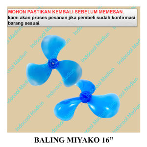 BBM16 BALING KIPAS/BALING-BALING KIPAS ANGIN MIYAKO 16"