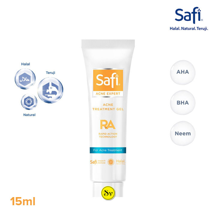 Safi Acne Expert Acne Treatment Gel 15gr / White Expert Oil Control & Anti Acne Cream