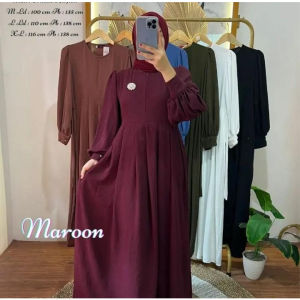 Zaskia Dress Crinkle Airflow Premium Import
