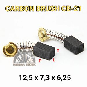 PER PASANG CARBON BRUSH EKONOMIS COAL BOSTEL ARANG BUSTER SIKAT KARBON KUL MURAH