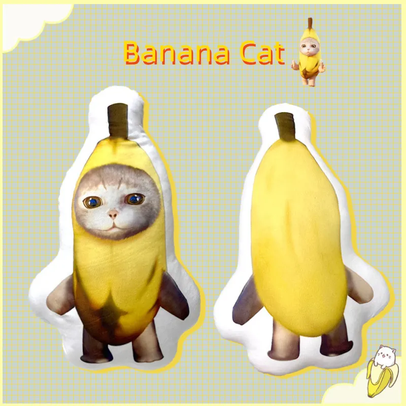 Cat banana clearance plush