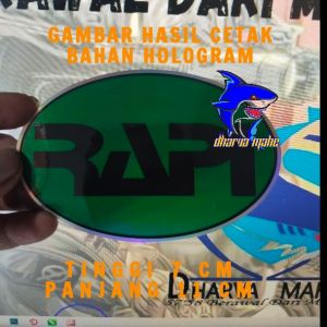 RAPI STIKER RAPI STIKER HOLOGRAM RADIO ANTAR PENDUDUK INDONESIA