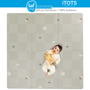 Taf Toys Fold & Play Checkers Baby Play Mat – Durable Cushioned Waterproof & Foldable
