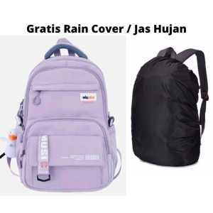 Ransel Sekolah Anak Perempuan Terbaru 2024 Style Korea Trendi Ortopedi Tas Sekolah SD SMP SMA