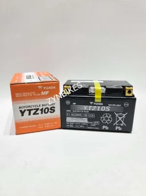 MOTORCYCLE BATTERY YUASA YTZ10S
