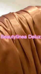 🌹BEAUTYLINEA Deluz SATIN@CRINKLE SATIN SILK🌹Bidang 60 (Harga utk 0.5m)