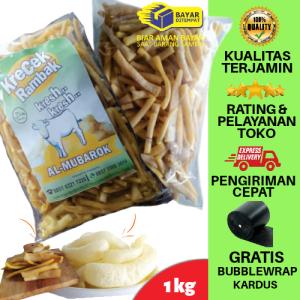 Krecek Rambak Kulit Sapi 1 kg Stik