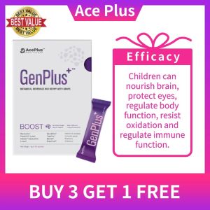 Buy 3 get 1—Ace Plus GenPlus: Nourish Young Minds & Bodies - Boost Brain Eye Health & Immunity in Children!