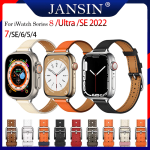 Leather Attelage strap For Apple Watch band Ultra 49mm 45mm 41mm 44mm 40mm 42mm 38mm watchband bracelet single Tour i Watch Series 8 7 6 5 4 3 SE strap case