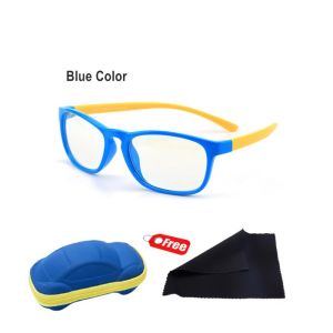 DISERVSTORE Kids UV Glasses Anti Blue Light Glasses Children Eyewear Tablet Handphone Gaming Computer Eyeglasses Anti Radiation spek Blue Light Blocking Kids Screen Glasses Computer for Kid Boys Girls Children Glasses Anti Rabun Anti Blue Ray Eyeglasses