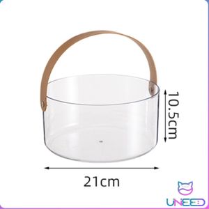 Need Multifunctional Plastic Fruit Basket or Ice Bucket Transparent Storage Bucket