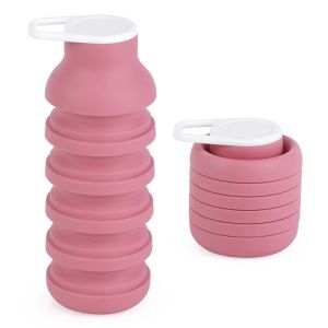 BLACKON Retractable Collapsible Sport Bottle Large-capacity 200-600ML Sports Water Bottle Creative Portable Foldable Drinking Cup Outdoor Travel