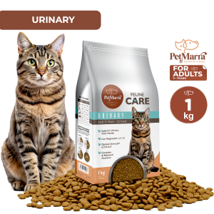 PetMarra Feline Care Adult Cat Dry Food Urinary Hairball Hair and Skin 1kg 7kg Collection - PetMate feline care kibbles urinary hairball skin support dry food adult cats all breeds