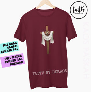 KAOS PASKAH / KAOS ROHANI KRISTEN / KAOS EASTER / KAOS ROHANI PASKAH / KAOS ROHANI WANITA / KAOS ROHANI PRIA / KAOS ROHANI KATOLIK / BAJU KAOS SALIB / KAOS ROHANI KELUARGA / KAOS COUPLE KELUARGA / KAOS SALIB CROSS / DEKAOS  2922