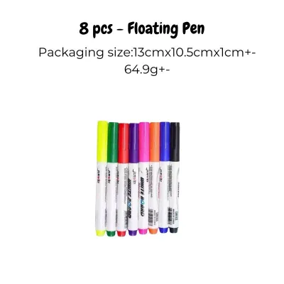 Magical Water Painting Pen 12 pcs Childrens Floating Doodle Pen Colorful Mark Pen Whiteboard Markers Water Drawing