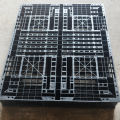 Pallet plastik ukuran 110 x 110 x 12 cm / Palet plastik bekas redy palet ukuran  110 x 110 x 12 cm WARNA HITAM. 