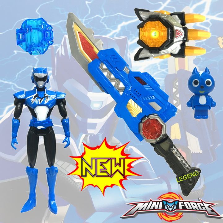 Mini Force X Agent Toys Robot Volt Miniforce Series 4 Power Toy Set ...