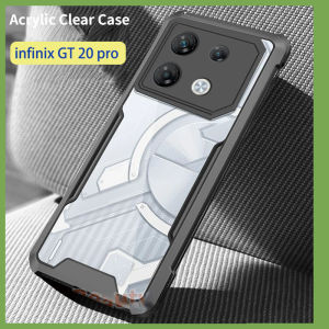 เคสสำหรับ Infinix GT 20 Pro 2024เคสโทรศัพท์อะคริลิคใสการปกป้องอย่างโปร่งใสสำหรับ GT20 GT20Pro 20pro X6871 4G 5G ฝาครอบกันกระแทก
