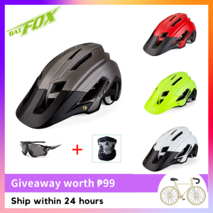 Batfox Mũ Bảo Hiểm Xe Đạp Mũ Bảo Hiểm Xe Đạp Cho Nam Nữ Mũ Bảo Hiểm Xe Đạp Leo Núi Đúc Nguyên Khối Mũ Bảo Hiểm Xe Đạp Casco Batfox MTB Casque Velo