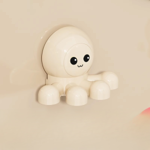 Octopus Suction Cup Toothbrush Holder No Hole Bathroom Electric Toothbrush Holder Wall Mounted Storage Rack Dental Appliances Shelves章鱼牙刷支架