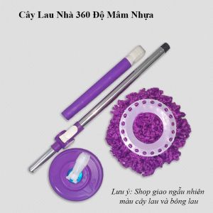 Bộ Chổi Lau Nhà Tự Vắt Cán Dài 1m2 Có Thể Tháo Rời Cây Lau Nhà Inox Bông Lau Siêu Mịn Dễ Dàng Làm Sạch Mọi Ngóc Ngách TIDO TI DO