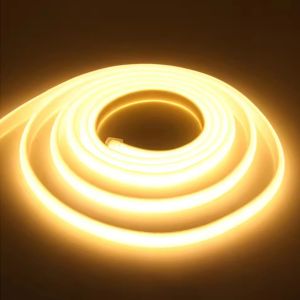 「COD」LED Strip Light 0M Waterproof Led Strip lights COB Room Flexible Neon Light For Ceiling