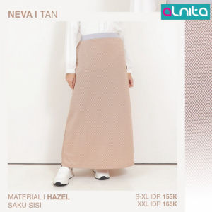 Alnita Neva Blue Shadow Tan Caviar Hazel Rok Span Kaos Wanita TERMURAH SIAP KIRIM SALE