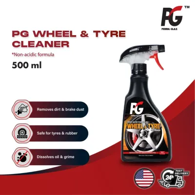 Perma Glass PG V2.0 Wheel & Tyre Cleaner (500ml) | Non-Acid Formula for Safe & Effective Cleaning