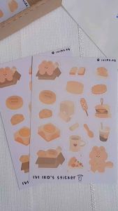 Sticker Sóc Phô Mai (9x13cm) | IVI IKO