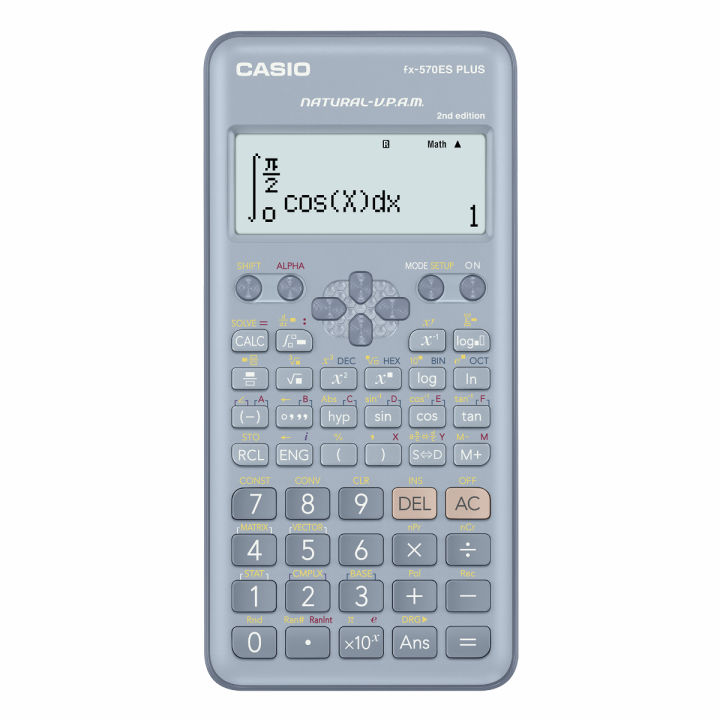 Casio FX-570ES Plus 2 Scientific Calculator - 417 Functions For School & University
