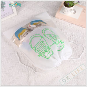 --OKLIFE. SG--Non-woven Shoes Bag Tote Drawstring Bag Reusable Eco Shoe Storage Bag/ Waterproof Dustproof Travel Shoes Bag