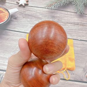 QUẢ BI LĂN TAY 5cm - Gỗ Cẩm - Mát xa giúp dẻo tay chống mỏi toàn diện tê tay