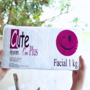 Tissu cute facial 1kg utuh
