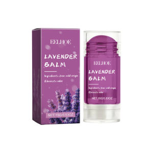 EELHOE Lavender Floral Scented Balm Portable solid perfume for women fresh and light fragrance a touch of lasting scent