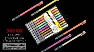 COLOR GEL PEN JOYKO GPC-299 PREMIUM COLOR | PENA GEL WARNA | 10 WARNA | 05 mm