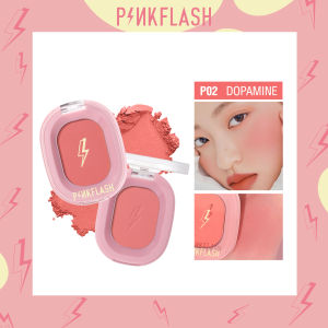 PINKFLASH OhMyHoney Phấn má hồng không thấm nước có sắc tố cao mịn màng trang điểm lâu trôi tự nhiên