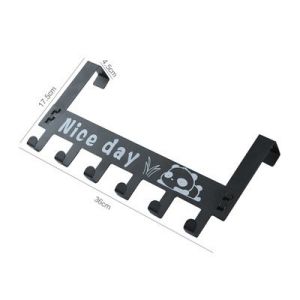 [HCM] Móc treo quần áo gắn sau cửatreo đồ đa năng cứng cáp gài sau cánh cửa tủ -Randy