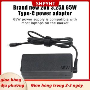 [COD] SHPYHT Giao hàng địa phương 20V 3.25A máy tính xách tay sạc 65W USB C Power Adapter Thiết kế phổ quát cho các trường học văn phòng nhà du lịch sử dụng