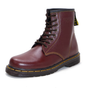 Sepatu Boots Pria Casual Docmart Kulit  8 Hole Docmart Fordza 1080