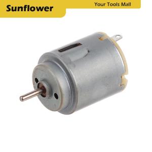 🎀🎁【Special price】Sun มอเตอร์ไฟฟ้าทรงกลมขนาดเล็ก21มม. RA140-12240 DC 6V 9V 12V R140ขนาดเล็กมีแปรงโลหะมีค่ามอเตอร์ของเล่นรถ RC