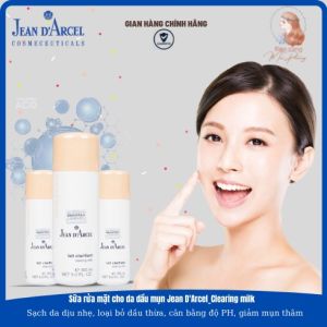 SỮA RỬA MẶT CHO DA DẦU MỤN JEAN DARCEL CLEARING MILK